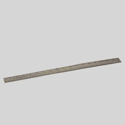 Silver 18-Inch Ruler - OFA536
