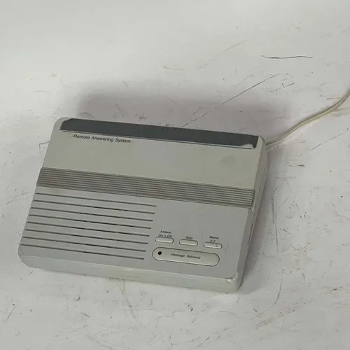 At&T Silver Microcassette Answering Machine - A836