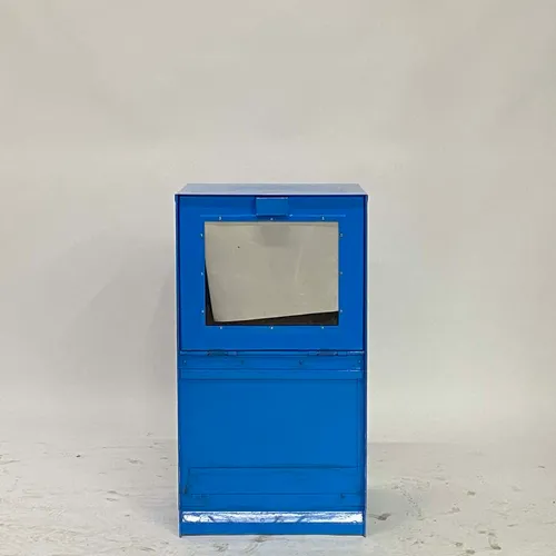 Blue Newspaper Stand - MO22247