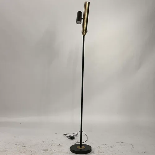 Black & Gold Slim Floor Lamp - LI390