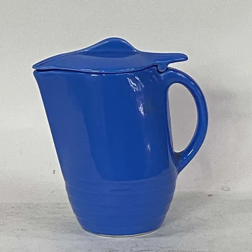 Blue Water Pitcher with Lid - KT225