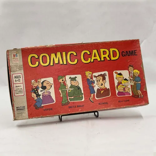 Vintage Comic Card Game - B72