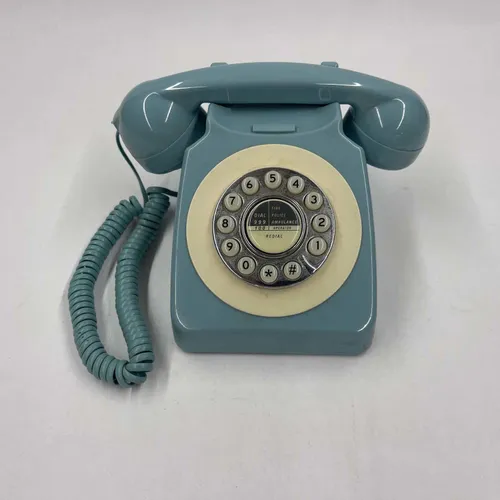 Vintage Baby Blue Phone - A856