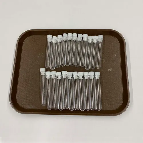 Plastic Test Tube with White Cap - MOMD101