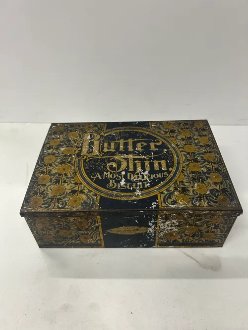 Butter Almost Delicious Antique Tin Box