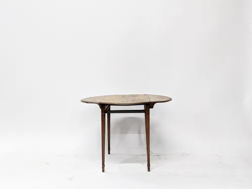 Tapered Solid Wood Drop-Leaf Table
