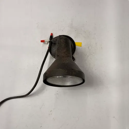 Industrial Black Outdoor Spotlight Sconce - LI484