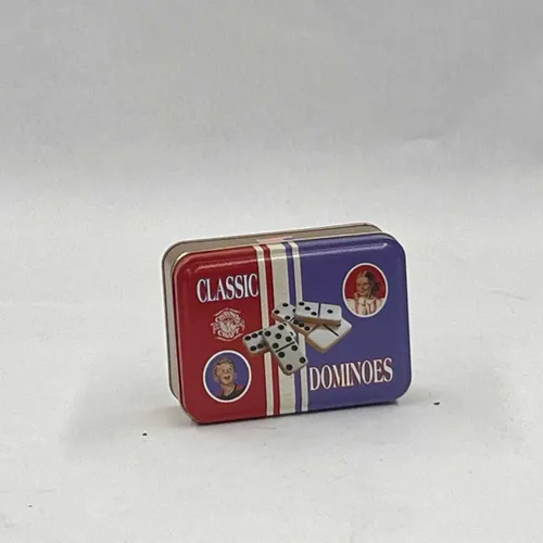 Vintage Classic Dominoes Tin - B45