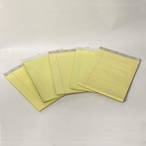 Yellow Legal Pad With Gray Top - OFA630