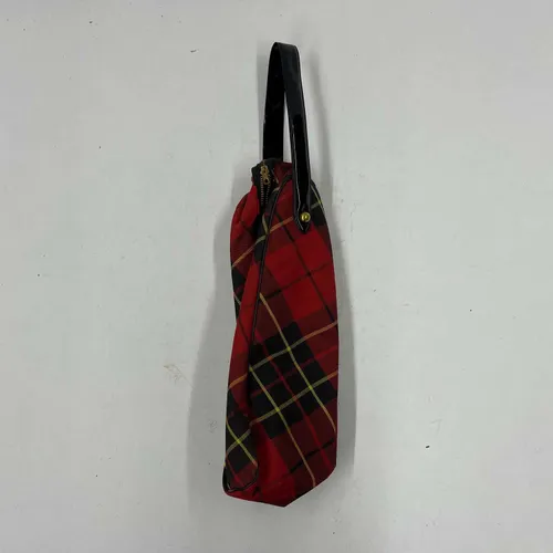 Red Plaid Wine Bag - A936