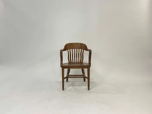 Walnut Bankers Chair
