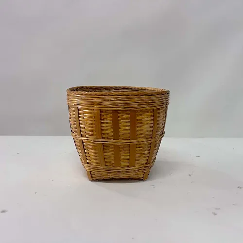 Small Round Wicker Basket - DEB335