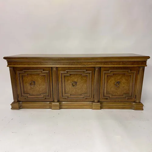 Antique 3-Door Wood Buffet - CGB384