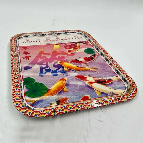 Dynasty Chinese Koi Fish Tray - TR373