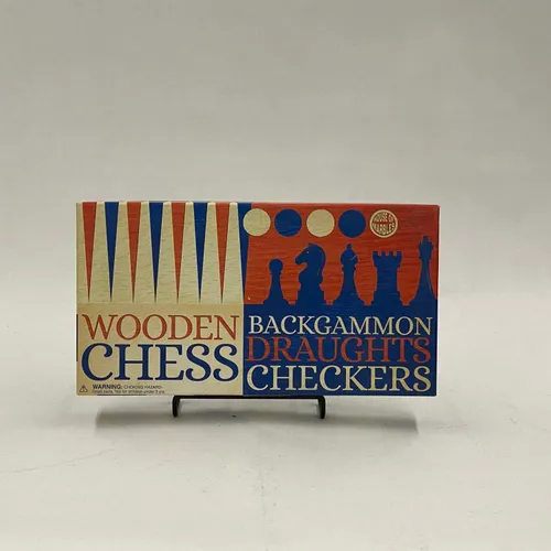 Chess Backgammon Draughts Checkers Game - MOB262