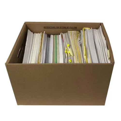 Box of Legal Paperwork - OFA704