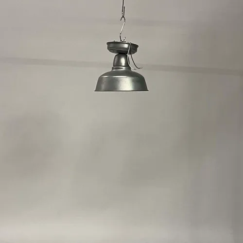 Silver Metal Industrial Pendant - LI426