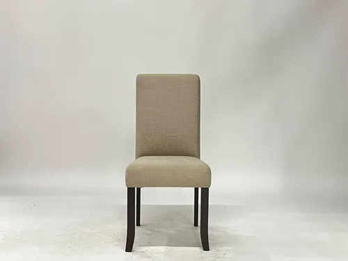 Beige Upholstered Dining Chair