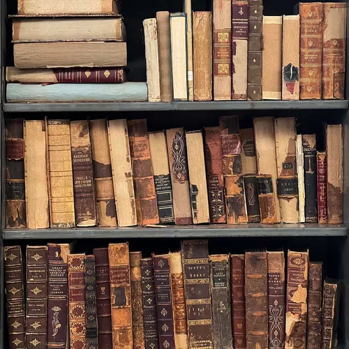 Distressed Antique Books