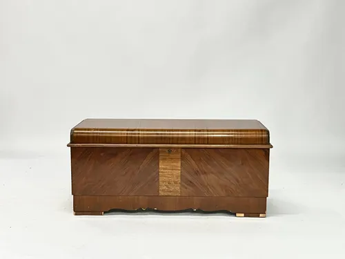 Antique Waterfall Cedar Chest