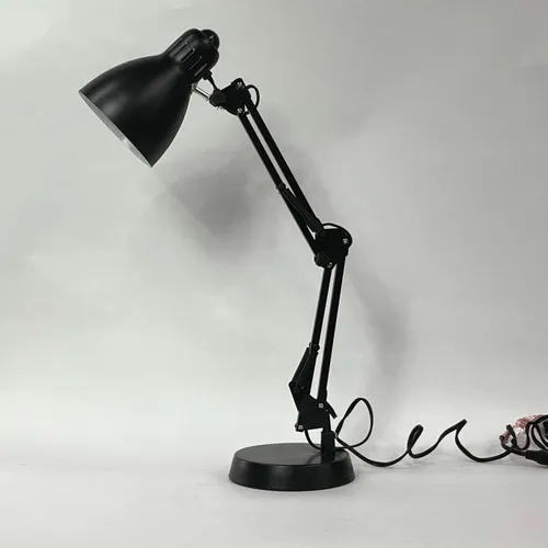 Black Metal Adjustable Desk Lamp - LI50