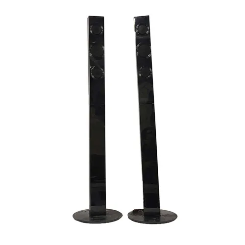 Black Speakers On Stands Set - MO22867