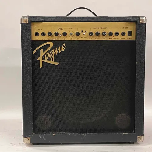Black & Gold Rogue Guitar Amplifier - MO22863