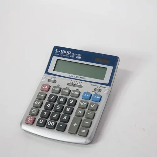 Canon Navy & Silver Tax Calculator - OFA574