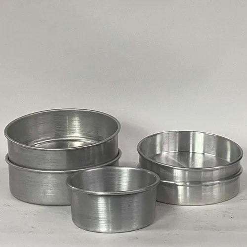 Winco 5pc Stainless Steel Cake Pan - KT207