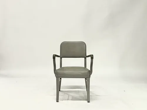 Light Gray Tanker Armchair