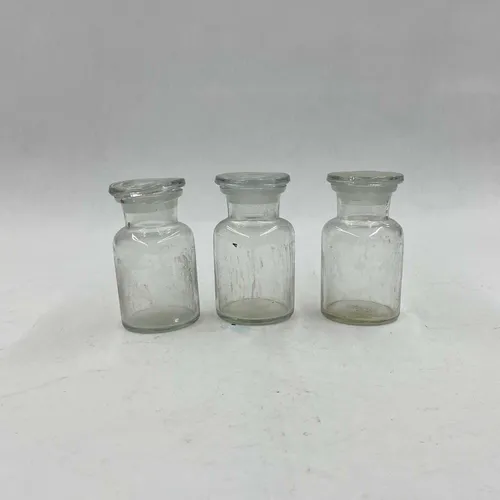 Small Glass Jar with Glass Lid - MOMD32