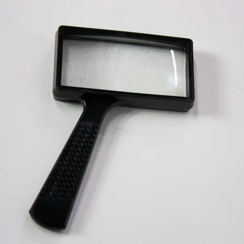 Black Rectangular Magnifying Glass - OFA589