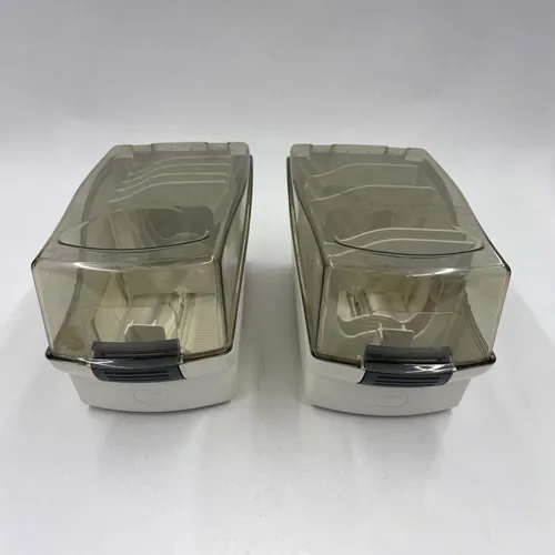 White Diskette Holder - OFB547