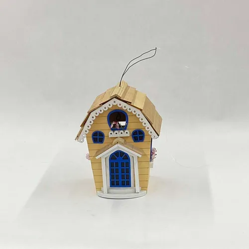 Birdhouse With Blue Door - MOB129