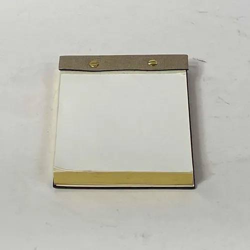 Beige Snake Skin Notepad With Gilded Edge - OFA652