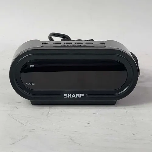 Small Black Plastic Electronic Alarm - A782