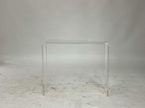 Clear Acrylic Console Table