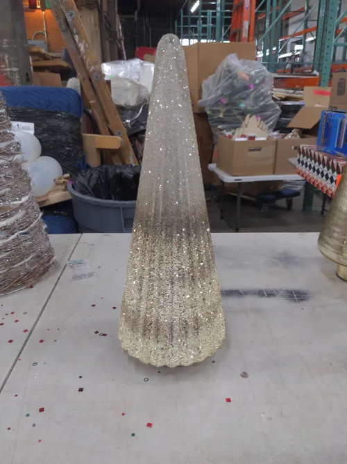 Glitter Gradient Christmas Trees- Set of 2