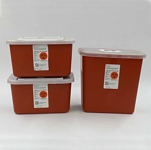 Red Biohazard Container - MOMD56