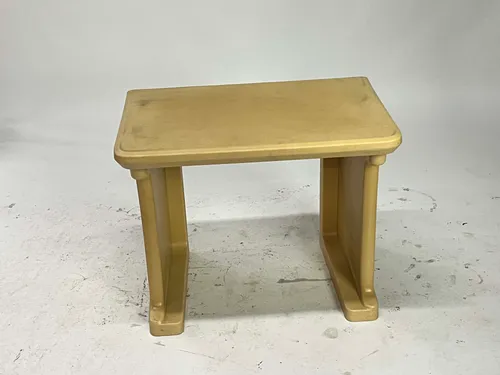 Beige Plastic Prison Inmate Desk