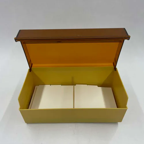 Vintage Yellow Divider Case - OFB549