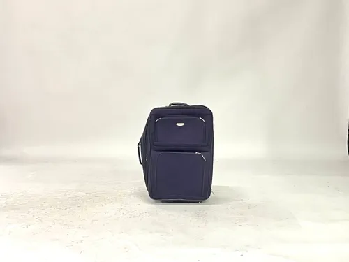 Indigo 3-Pocket Rolling Suitcase