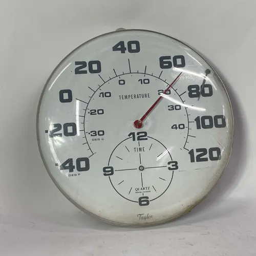 Taylor Thermometer Wall Clock - A733