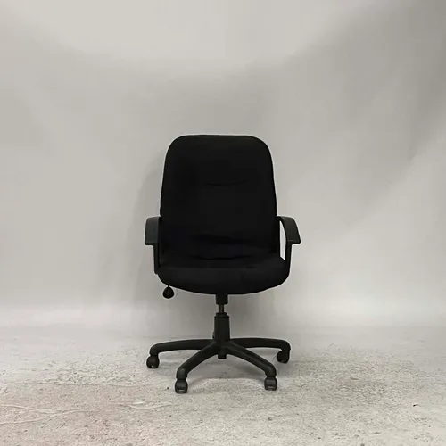 Black Upholstered Office Chair - OF3014