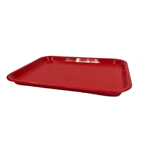 Medium Red Plastic Tray - TR436