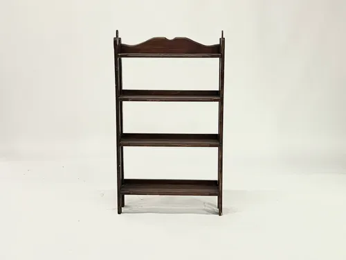 Antique American Wood Bookshelf