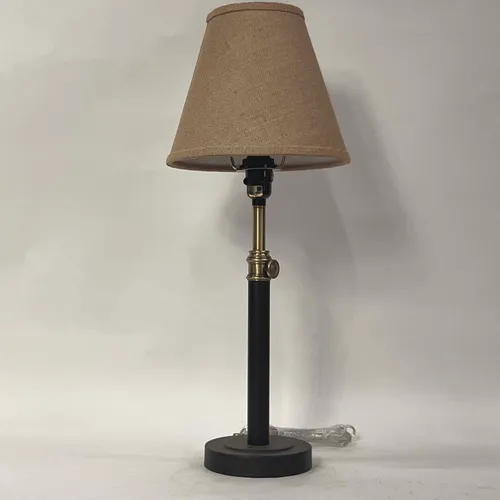 Black & Brass Adjustable Table Lamp - LI265