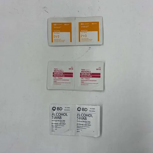 Box of Assorted Alcohol Pads - MD208