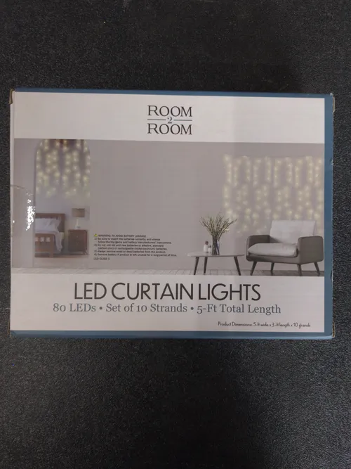 80ct LED Curtain Lights