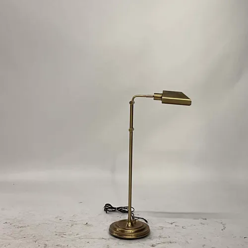 Brass Adjustable Pharmacy Floor Lamp - LI387